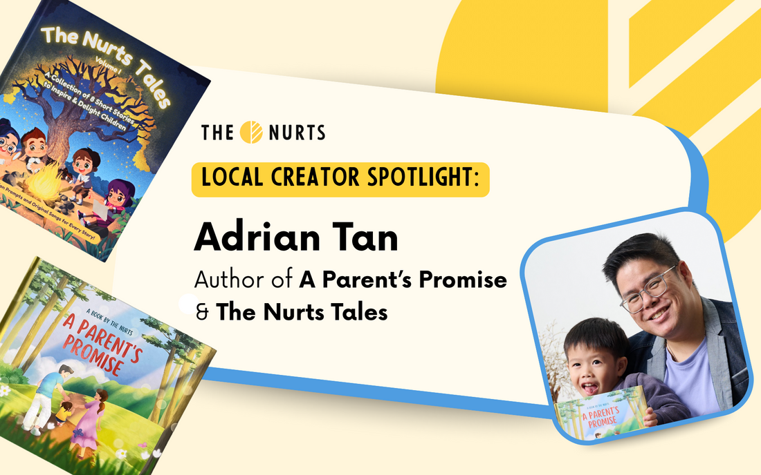 Local Creators Spotlight: Adrian Tan, author of A Parent's Promise & The Nurts Tales