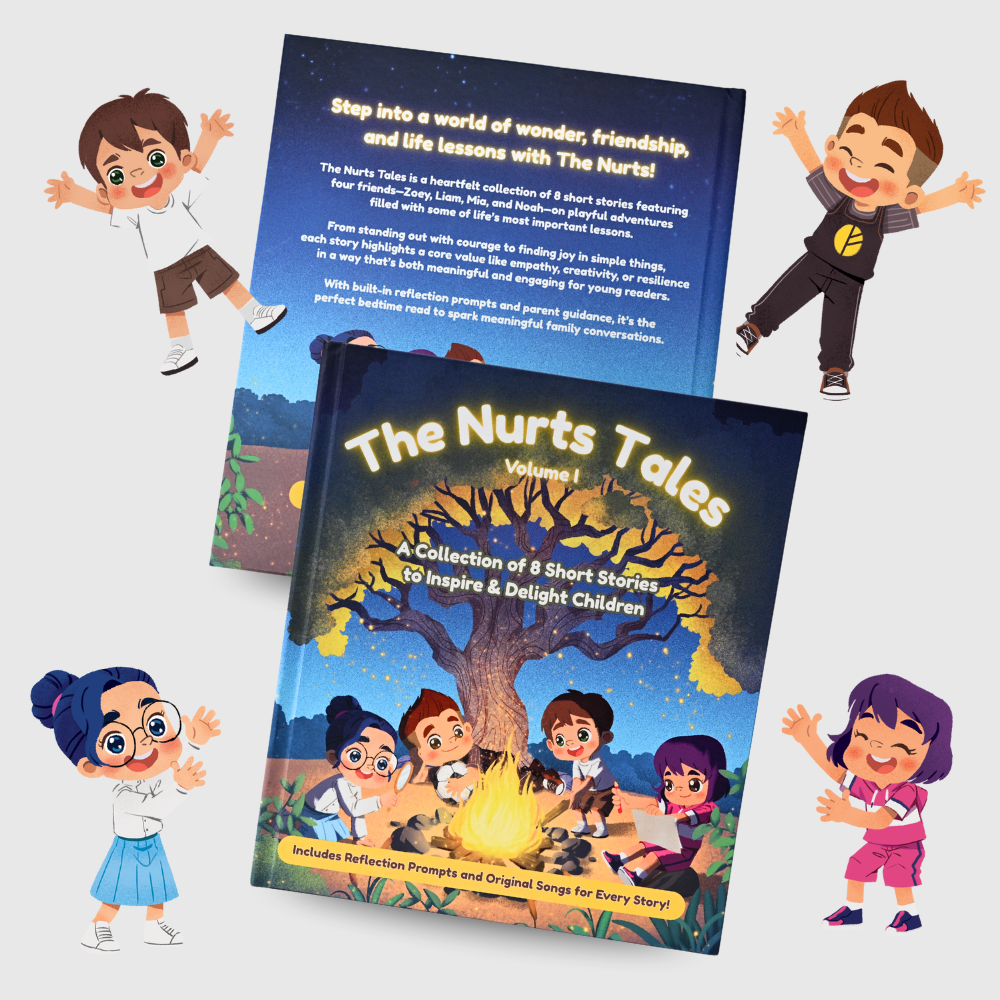 The Nurts Tales (Volume 1) Children's storybook 8 in 1 | 4 to 9 Years Old