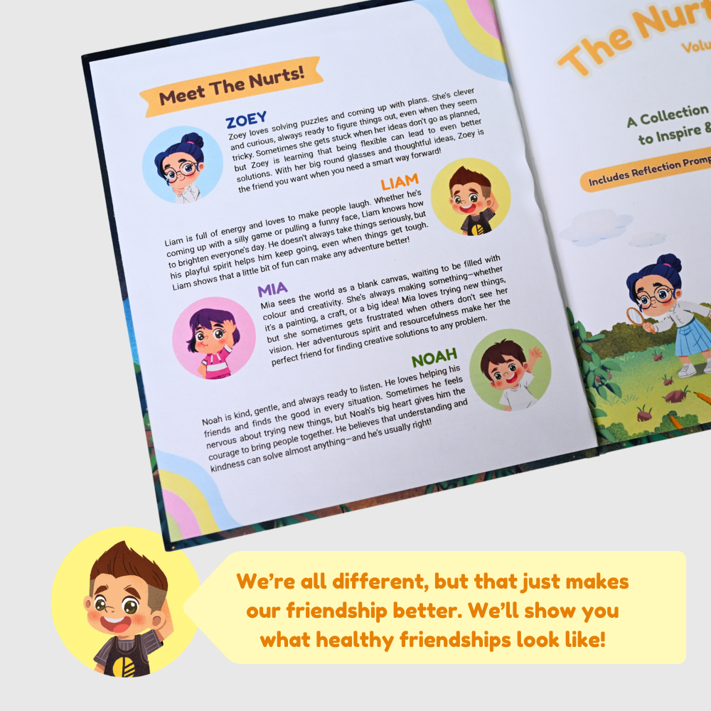 The Nurts Tales (Volume 1) Children's storybook 8 in 1 | 4 to 9 Years Old