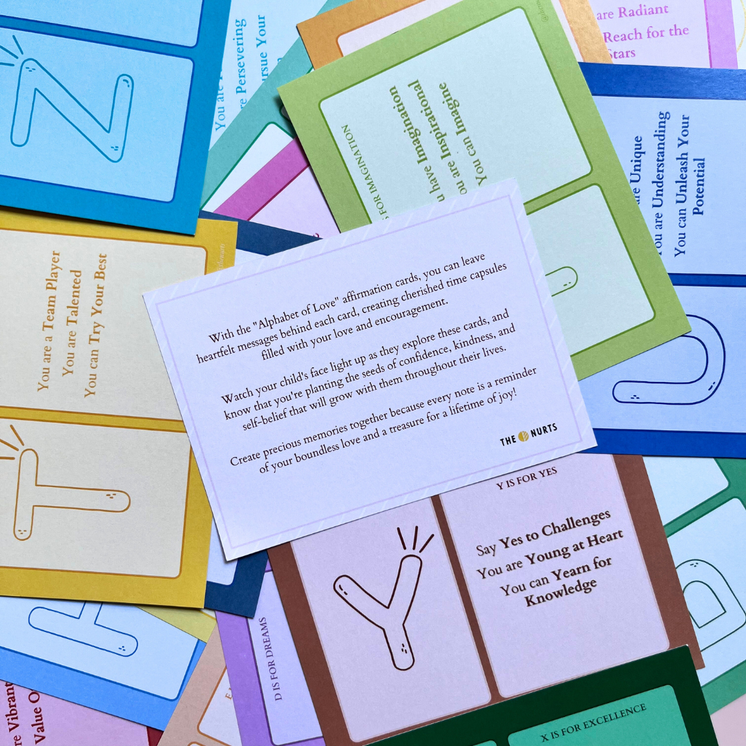 Alphabet of Love Affirmation Cards