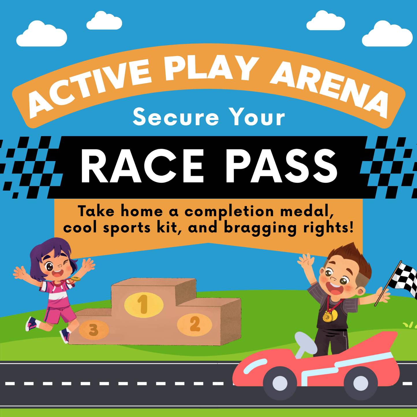 The Nurts Great Race Pass & Sports Kit