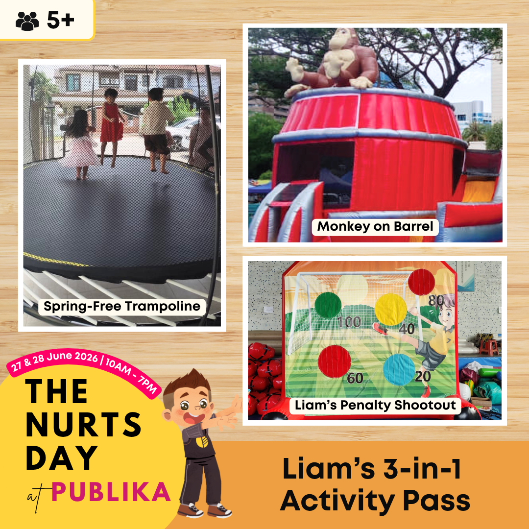 Liam's 3-in-1 Activity Pass