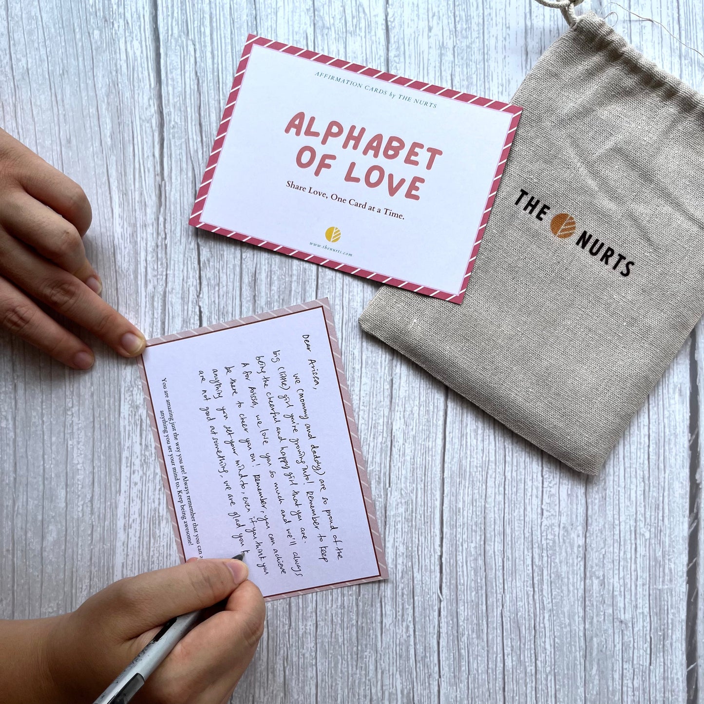 Alphabet of Love Affirmation Cards