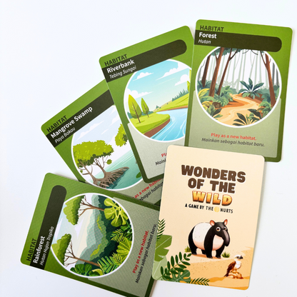 [NEW IN] Wonders of the Wild - A Bilingual Zoo Card Game