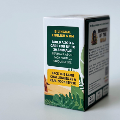 [NEW IN] Wonders of the Wild - A Bilingual Zoo Card Game
