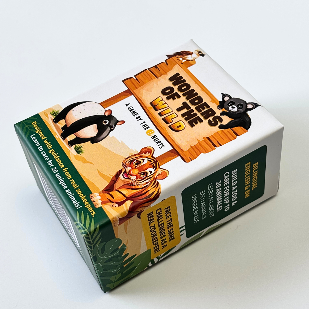 [NEW IN] Wonders of the Wild - A Bilingual Zoo Card Game
