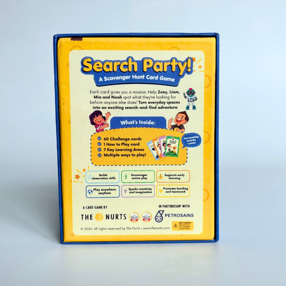 Search Party! A Scavenger Hunt Card Game