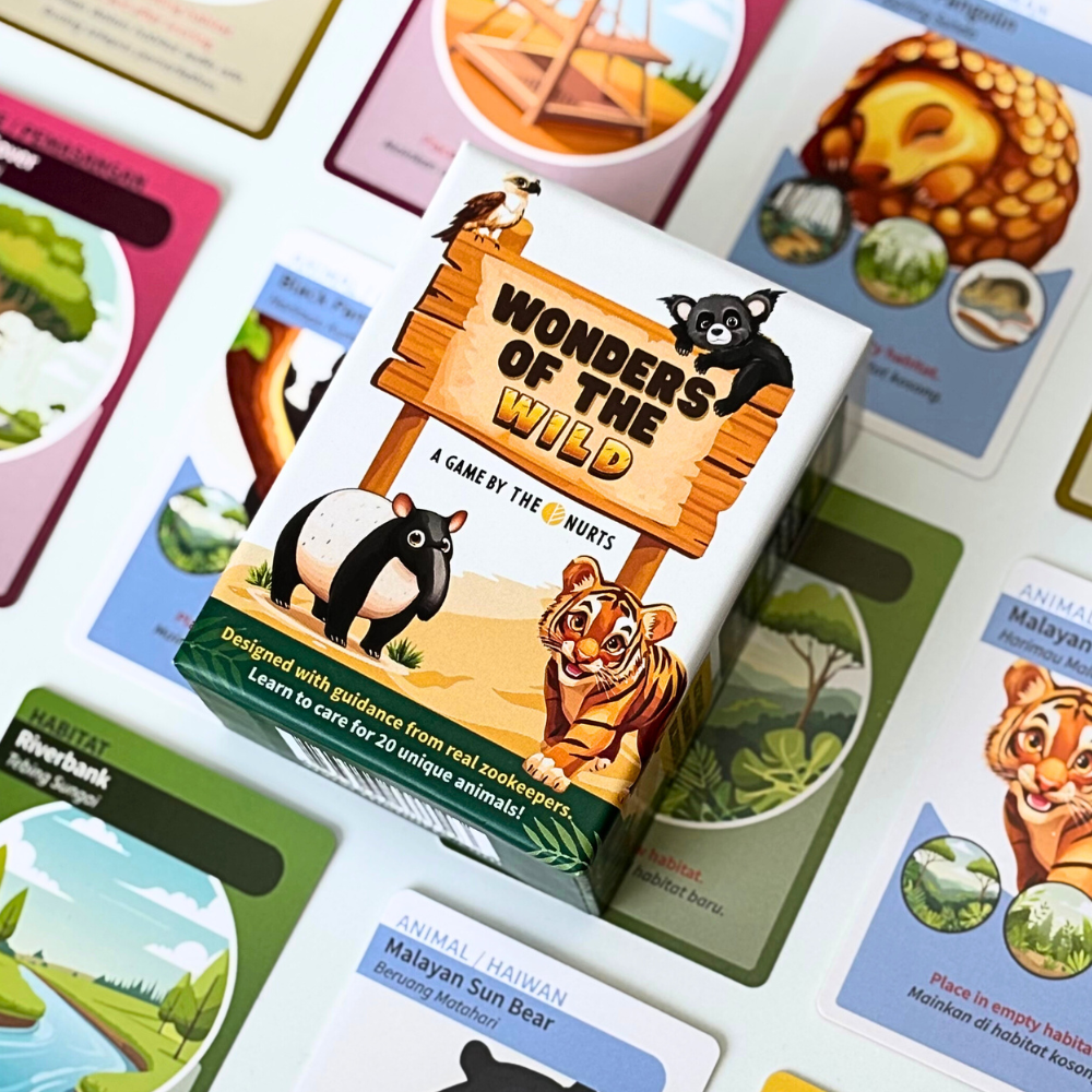 [NEW IN] Wonders of the Wild - A Bilingual Zoo Card Game