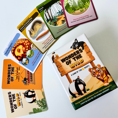 [NEW IN] Wonders of the Wild - A Bilingual Zoo Card Game