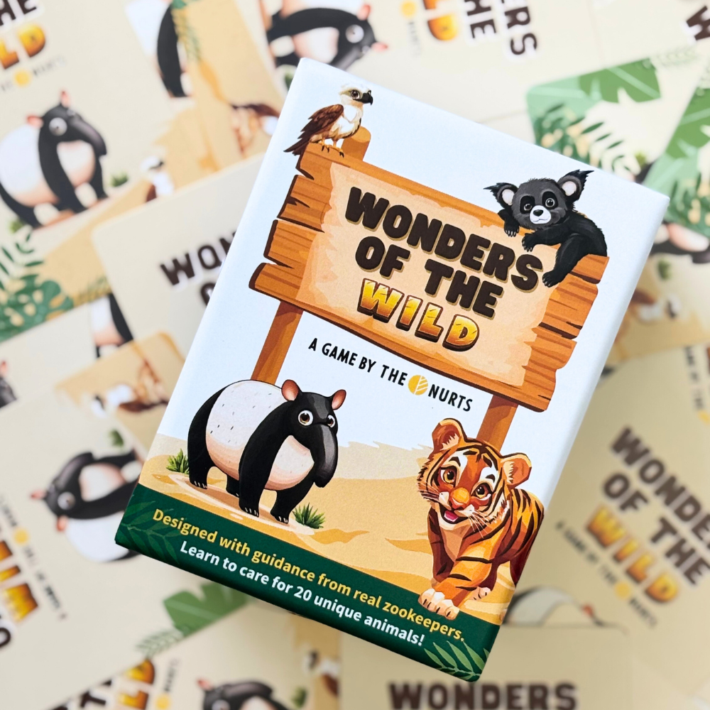 [NEW IN] Wonders of the Wild - A Bilingual Zoo Card Game