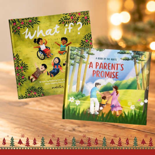A Parent's Promise & What If? Book Set for Children