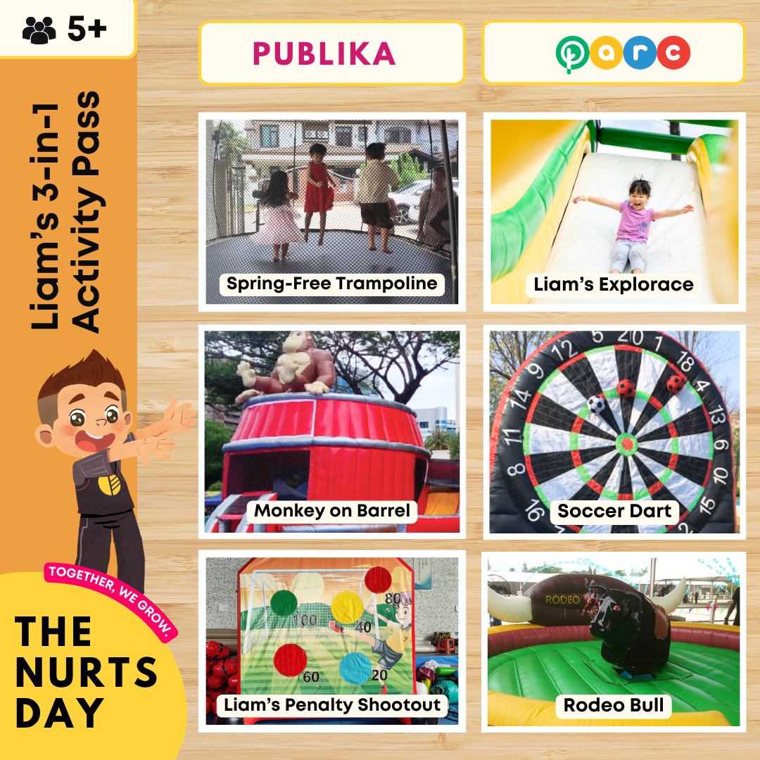 Liam's 3-in-1 Activity Pass