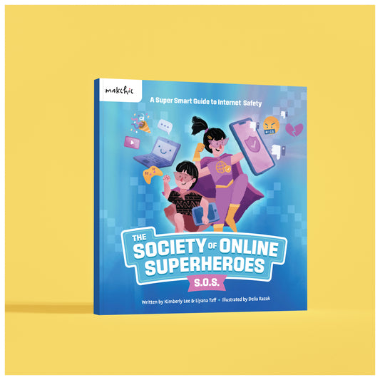 The Society of Online Superheroes (S.O.S.) Children's Picture Book I 3 - 9 Years Old