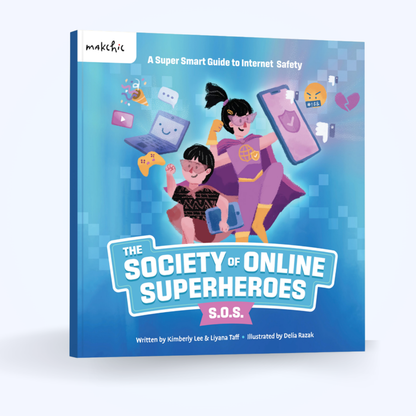 The Society of Online Superheroes (S.O.S.) Children's Picture Book I 3 - 9 Years Old