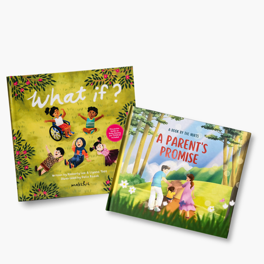 A Parent's Promise & What If? Book Set for Children