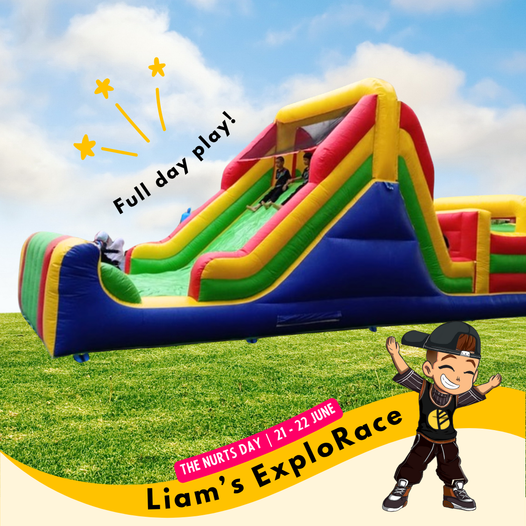 Liam's ExploRace: Bouncy Castle Fun
