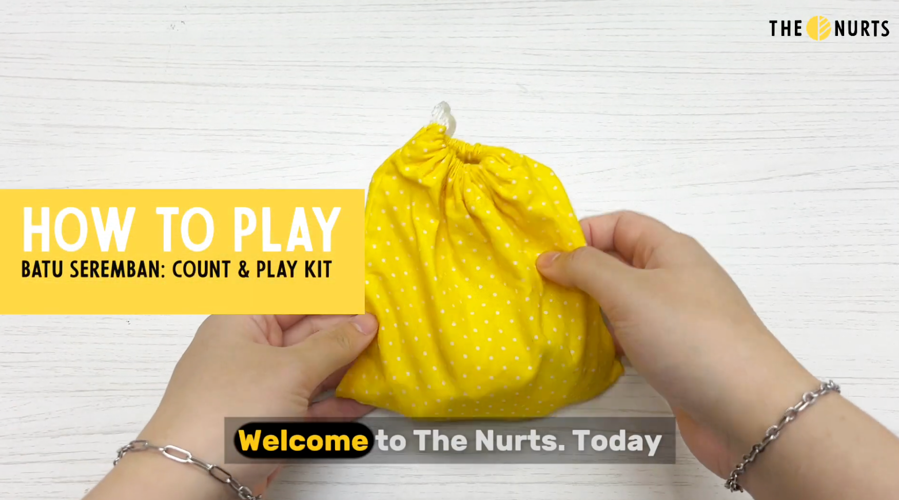 Load video: How to play Batu Seremban Count &amp; Play Kit