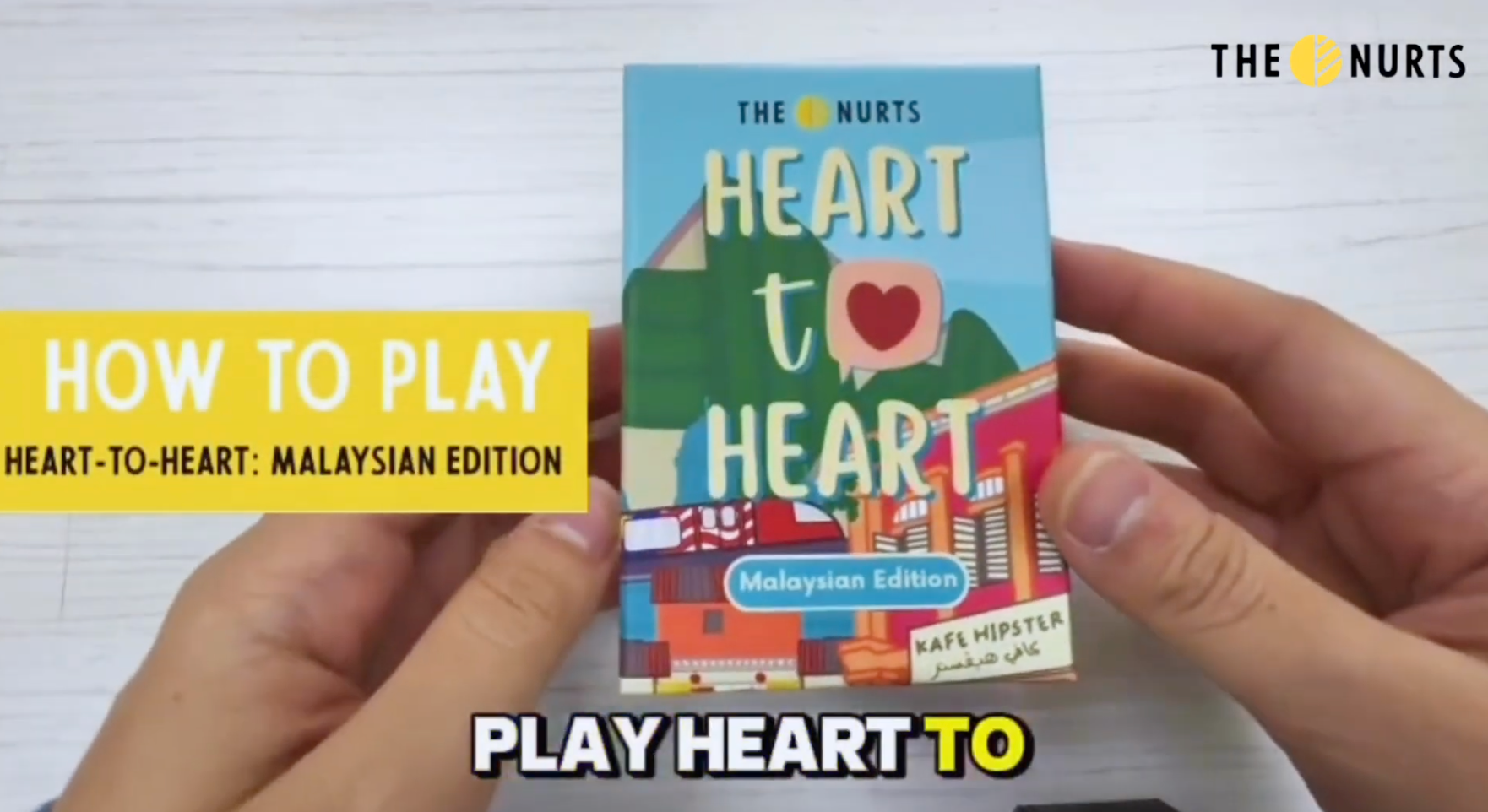 Load video: How to Play Heart-to-heart Malaysian Edition